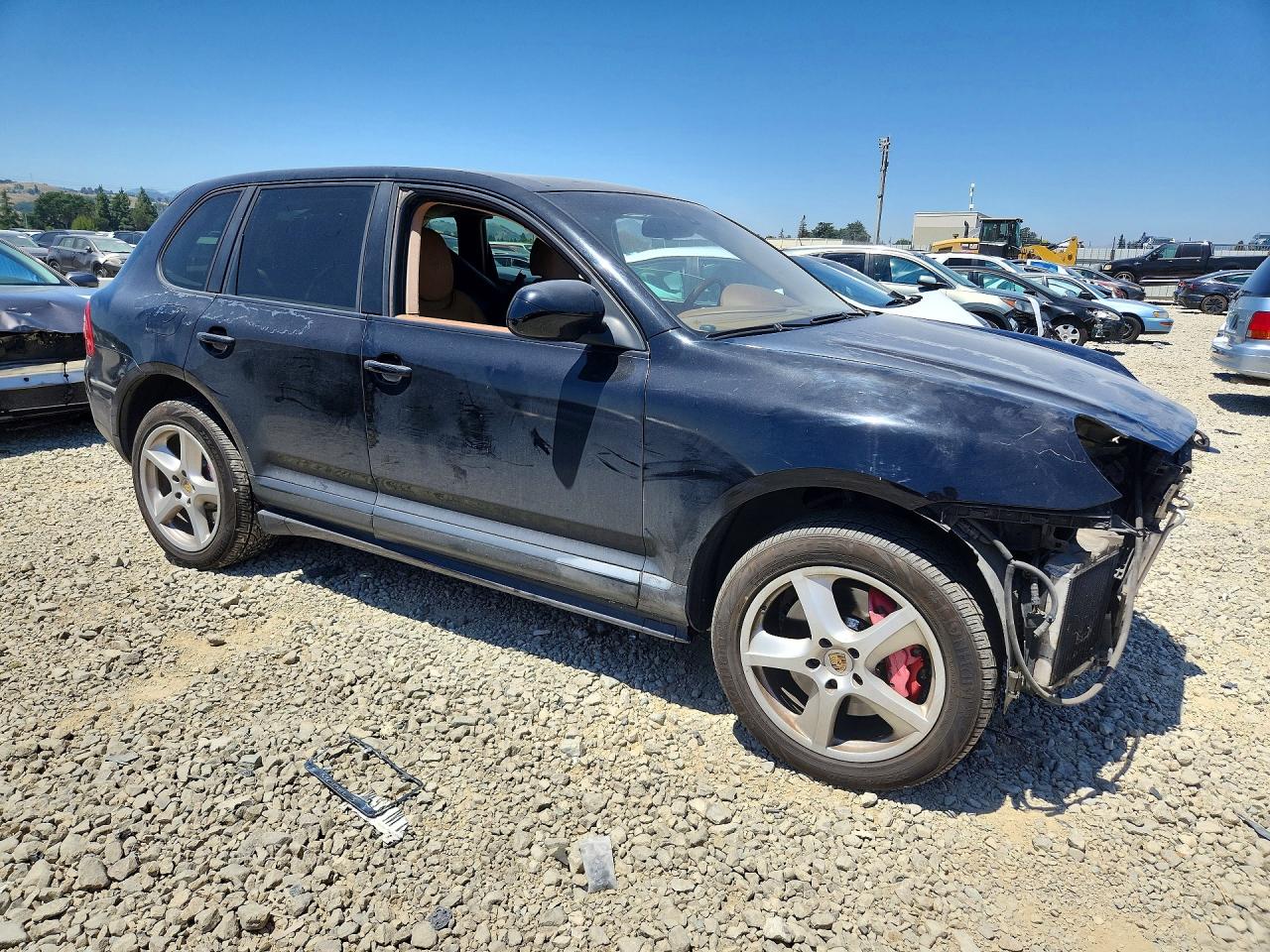 2006 Porsche Cayenne Turbo Черный vin: WP1AC29P96LA92397