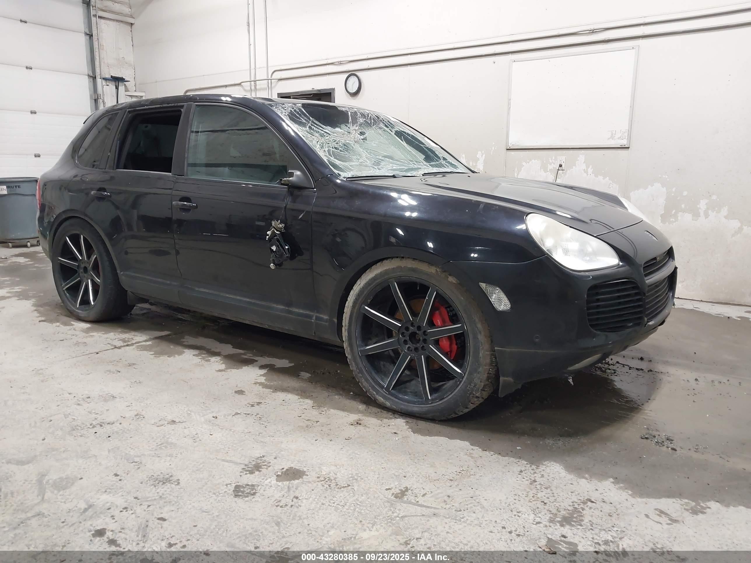 2006 Porsche Cayenne Turbo/turbo S Black vin: WP1AC29PX6LA90545