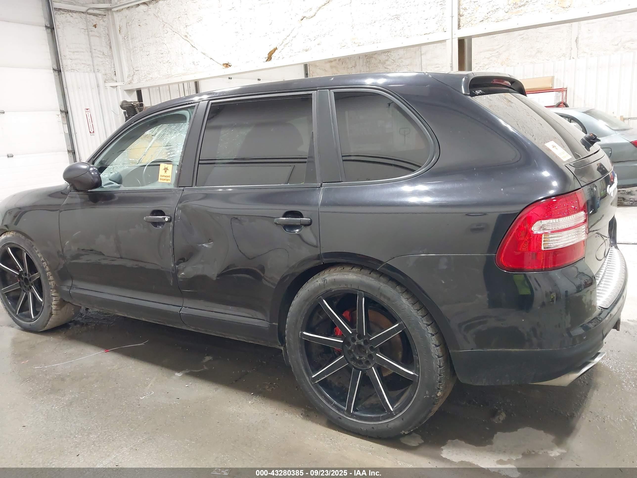 2006 Porsche Cayenne Turbo/turbo S Black vin: WP1AC29PX6LA90545