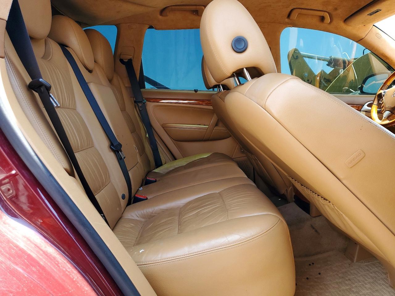 2006 Porsche Cayenne Turbo Burgundy vin: WP1AC29PX6LA90738