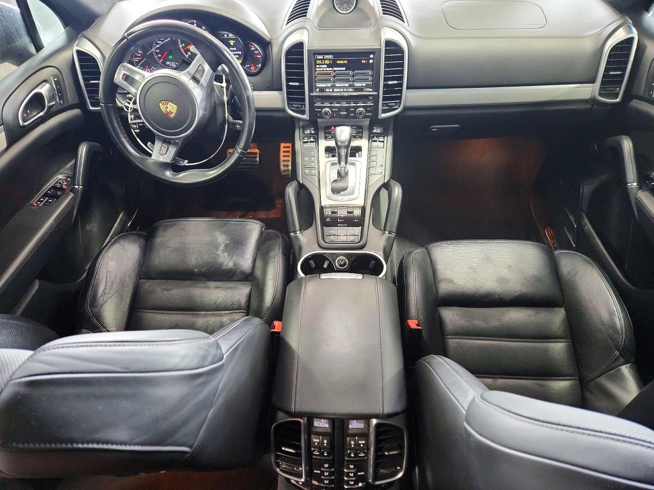 2014 Porsche Cayenne Turbo Black vin: WP1AC2A20ELA80007