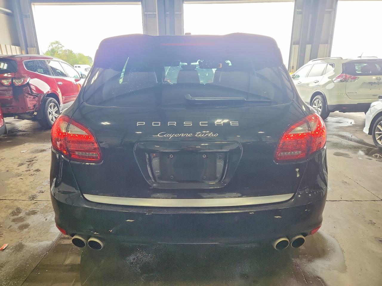 2014 Porsche Cayenne Turbo Black vin: WP1AC2A20ELA80007