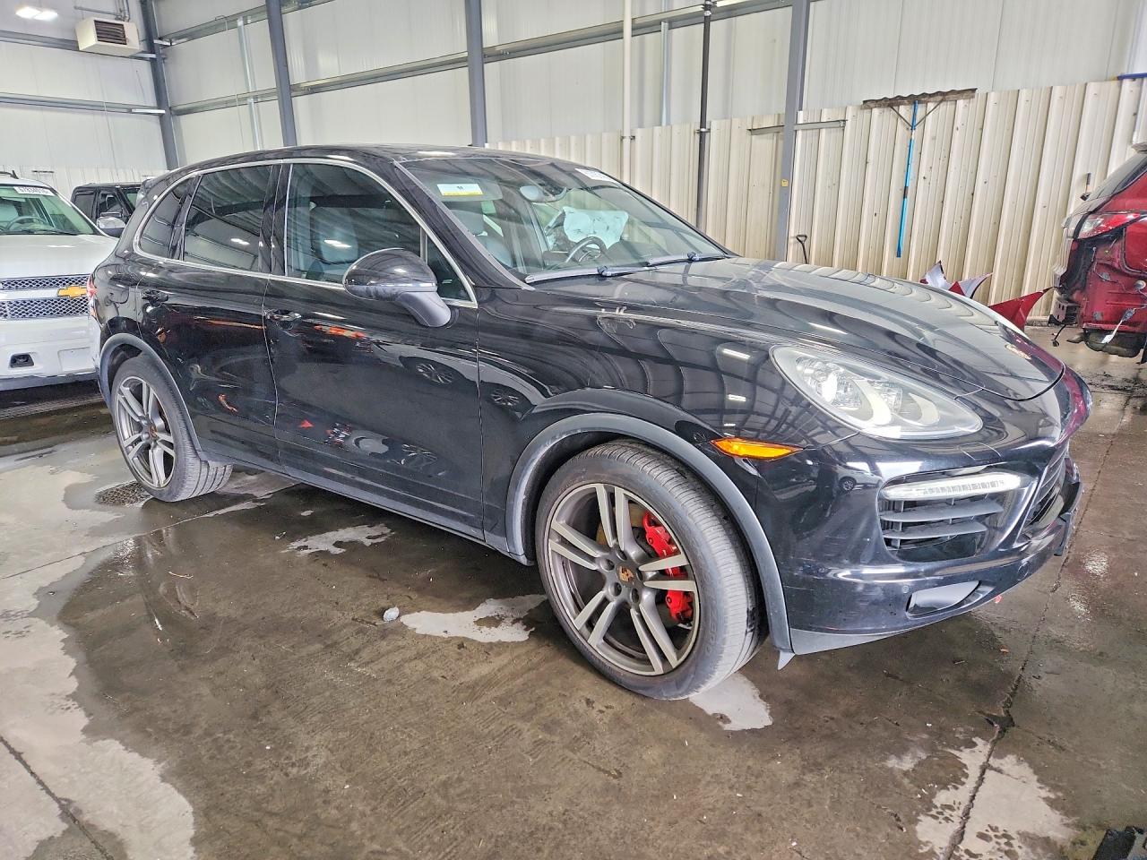 2014 Porsche Cayenne Turbo Black vin: WP1AC2A20ELA80007