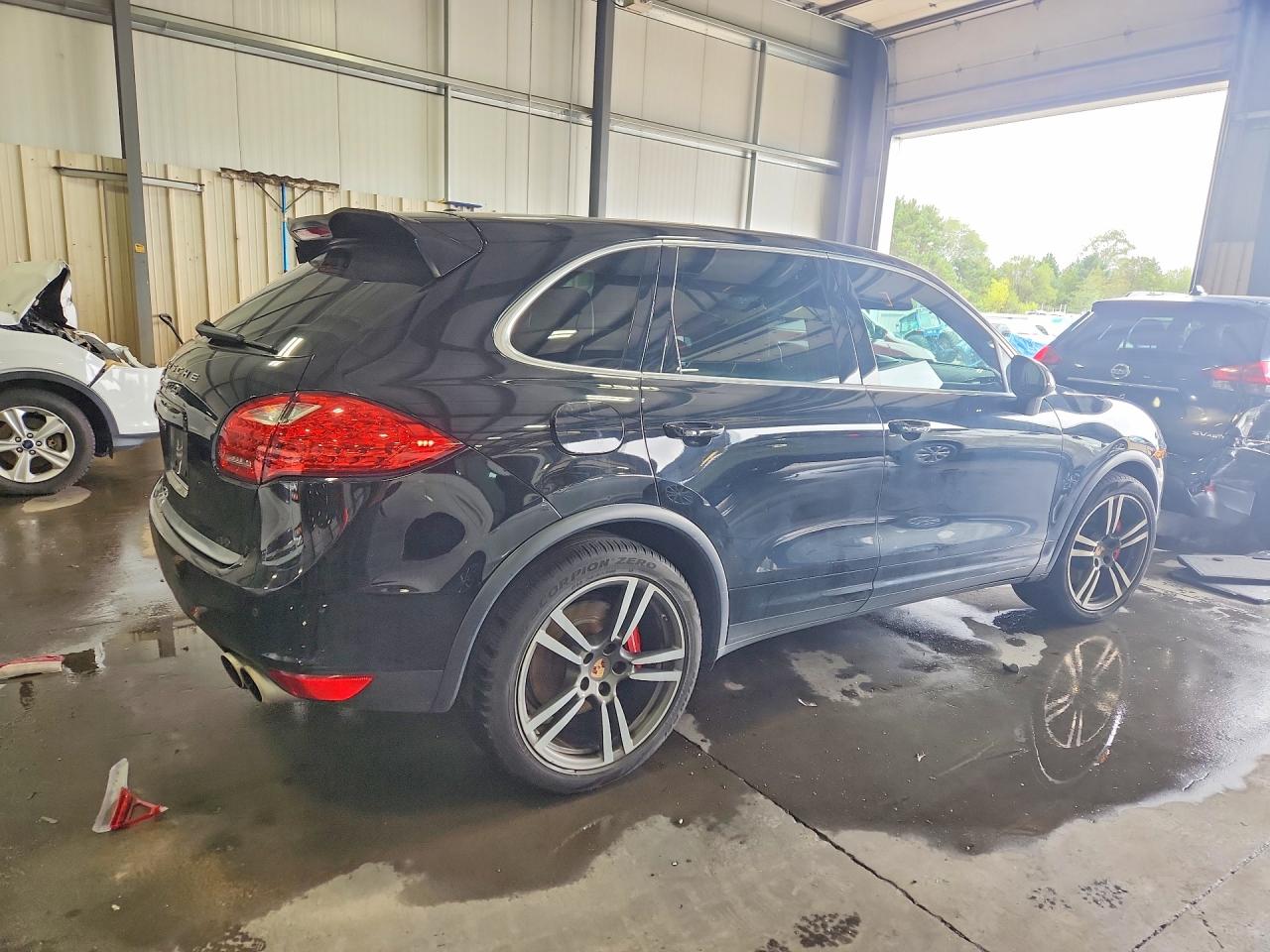 2014 Porsche Cayenne Turbo Black vin: WP1AC2A20ELA80007