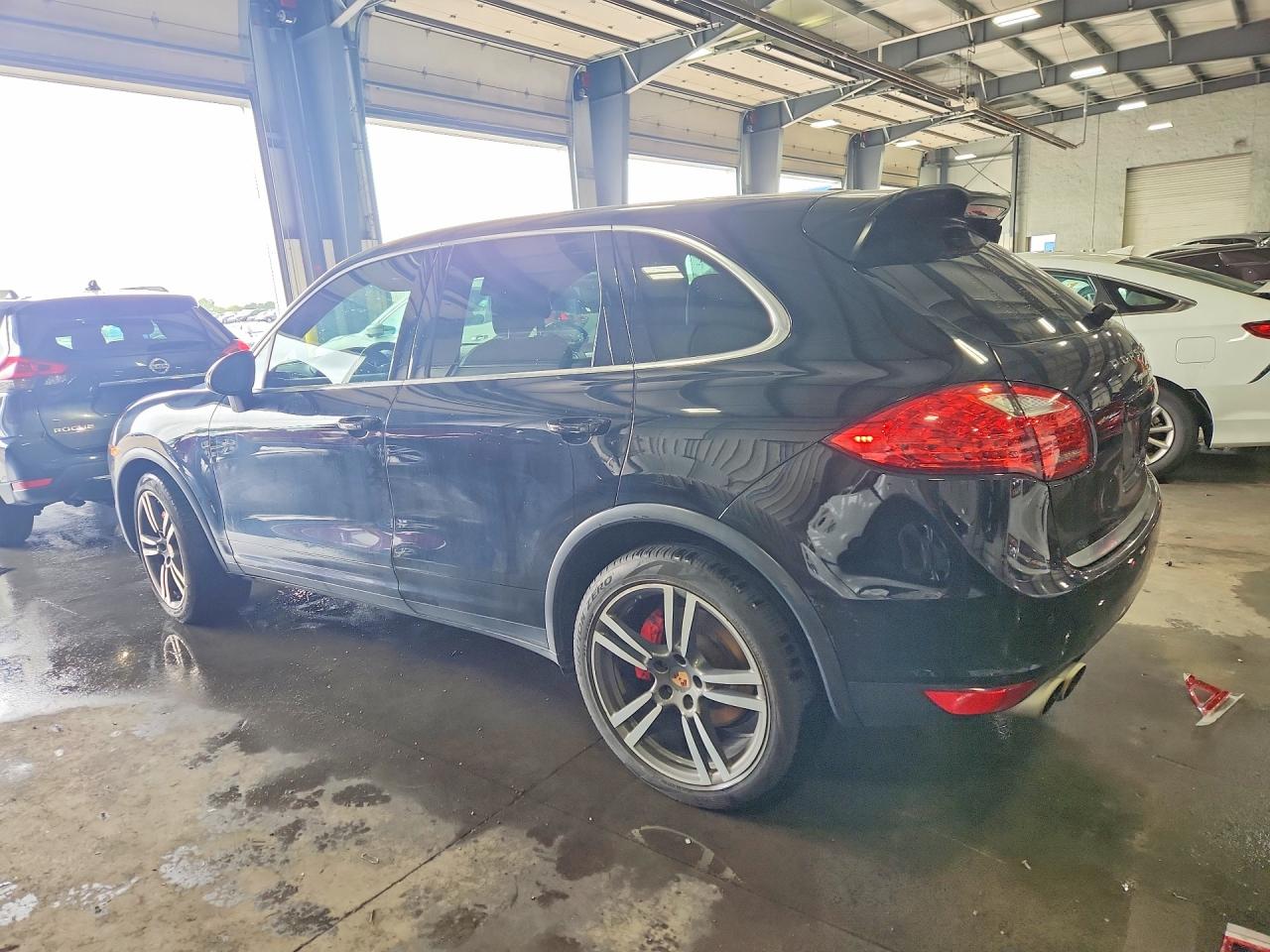2014 Porsche Cayenne Turbo Black vin: WP1AC2A20ELA80007