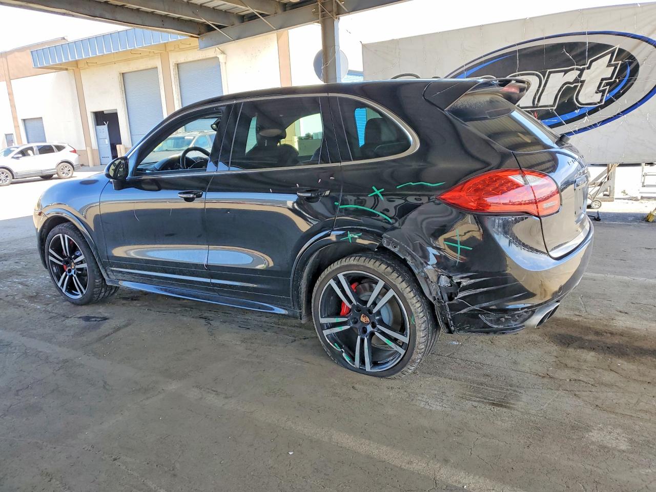 2014 Porsche Cayenne Turbo Черный vin: WP1AC2A20ELA87670