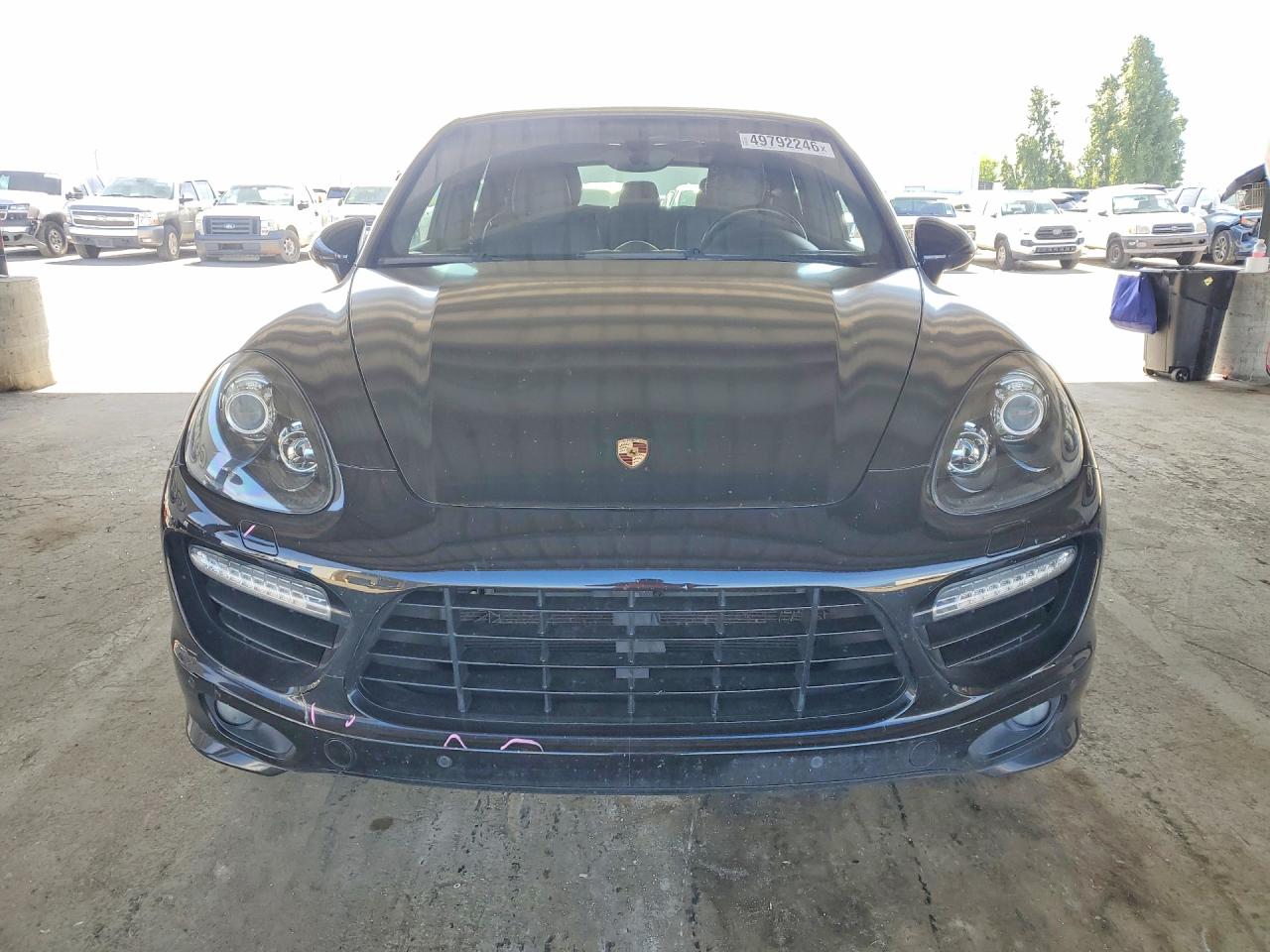2014 Porsche Cayenne Turbo Черный vin: WP1AC2A20ELA87670
