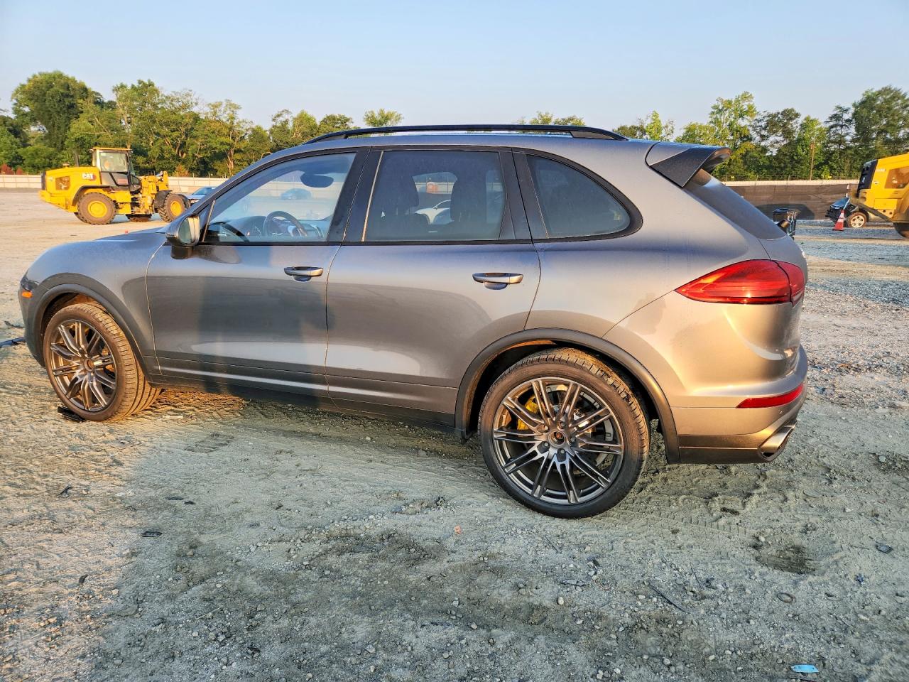 2015 Porsche Cayenne Turbo Brown vin: WP1AC2A20FLA82308
