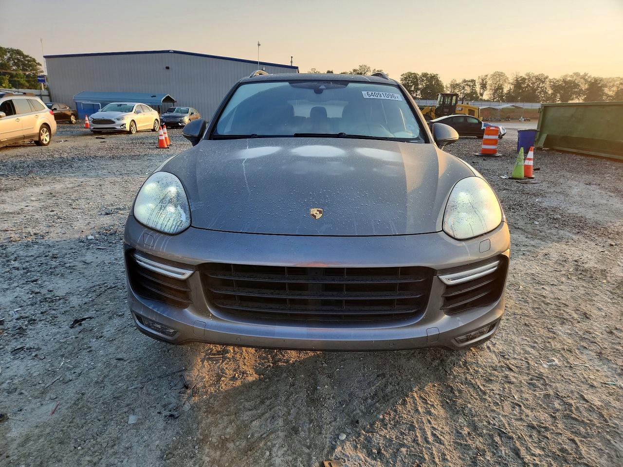 2015 Porsche Cayenne Turbo Brown vin: WP1AC2A20FLA82308