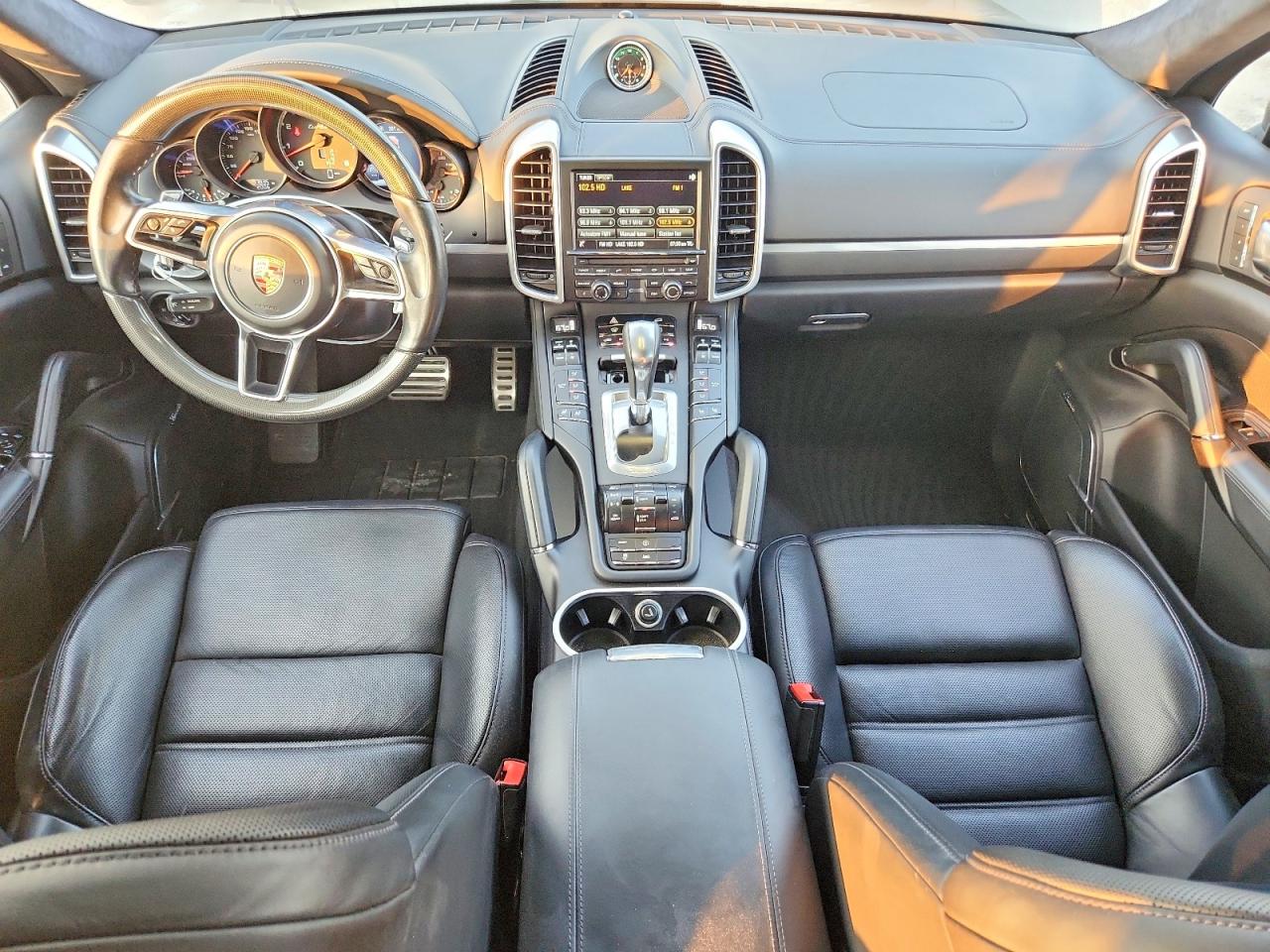 2015 Porsche Cayenne Turbo Brown vin: WP1AC2A20FLA82308