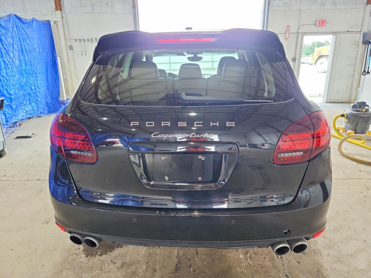 2013 Porsche Cayenne Turbo Black vin: WP1AC2A22DLA92514
