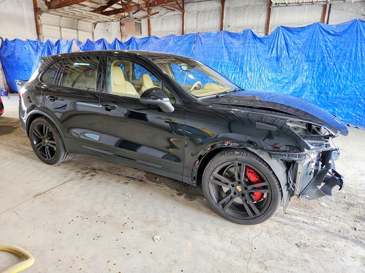 2013 Porsche Cayenne Turbo Black vin: WP1AC2A22DLA92514