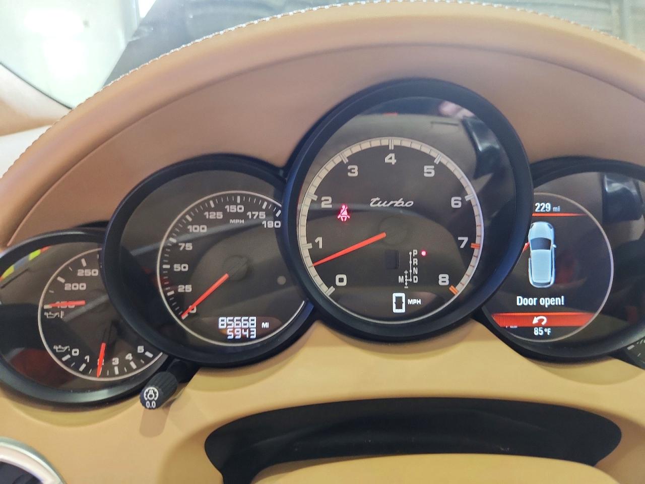 2013 Porsche Cayenne Turbo Black vin: WP1AC2A22DLA92514