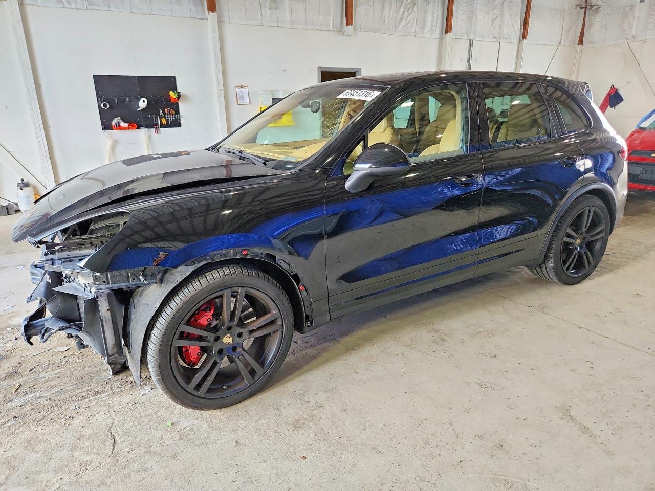2013 Porsche Cayenne Turbo Black vin: WP1AC2A22DLA92514