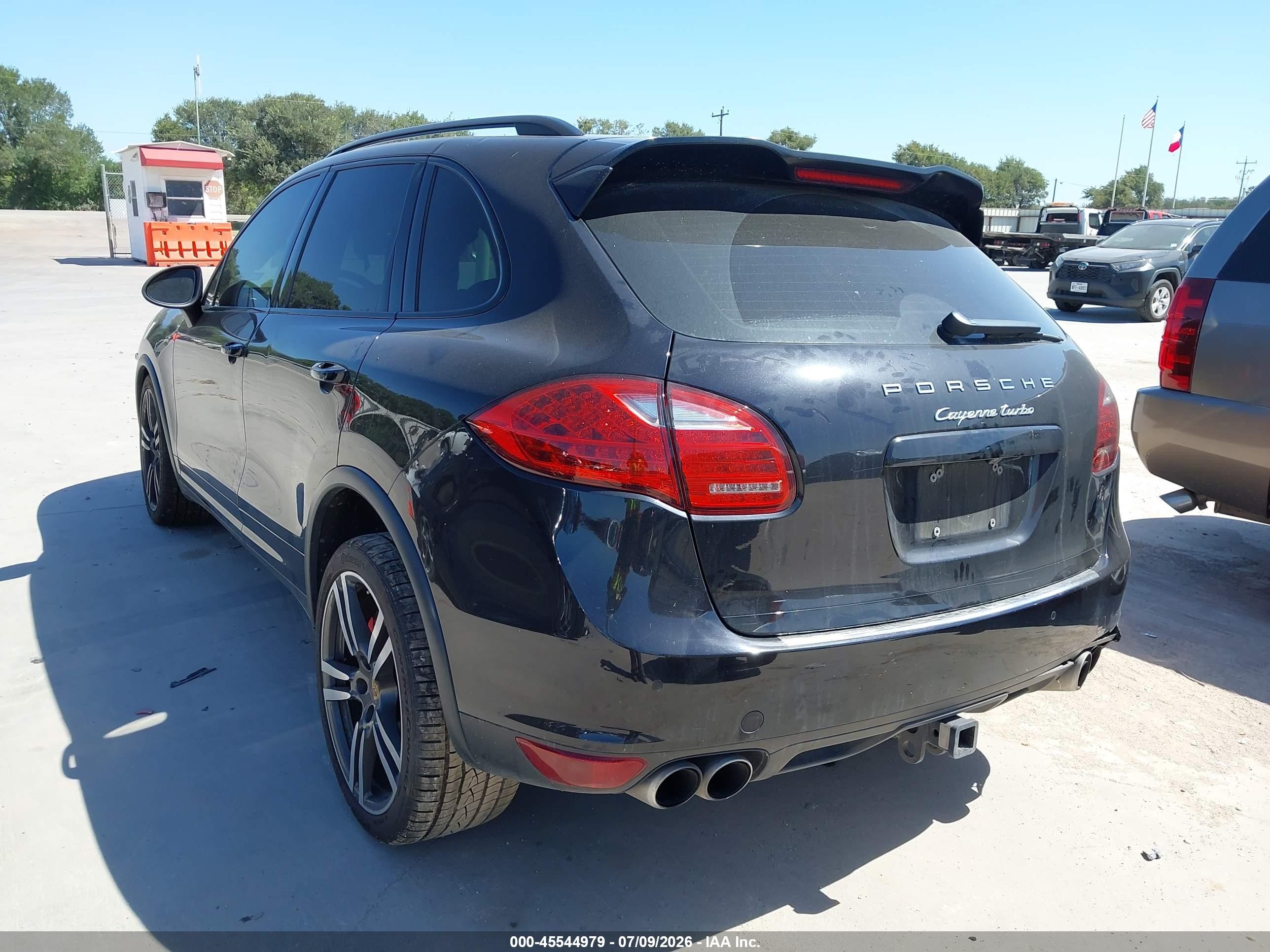 2014 Porsche Cayenne Turbo Black vin: WP1AC2A22ELA81174