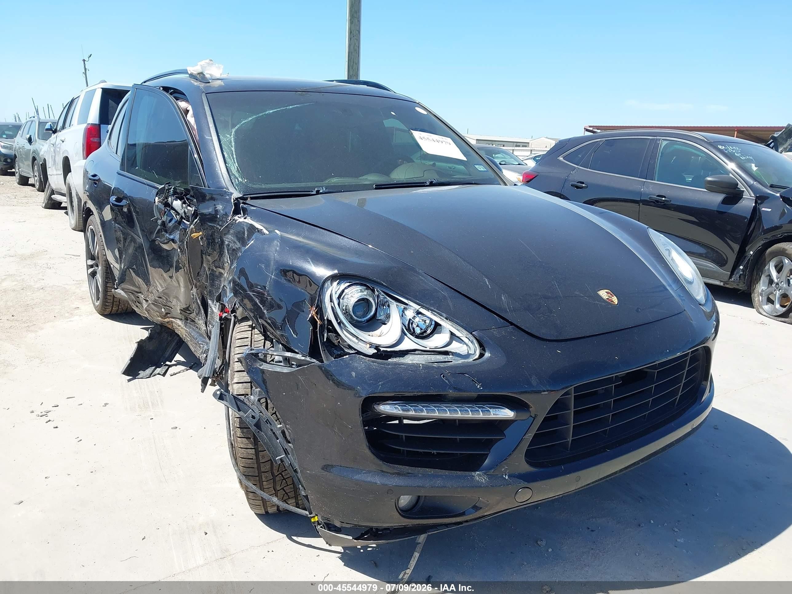 2014 Porsche Cayenne Turbo Black vin: WP1AC2A22ELA81174