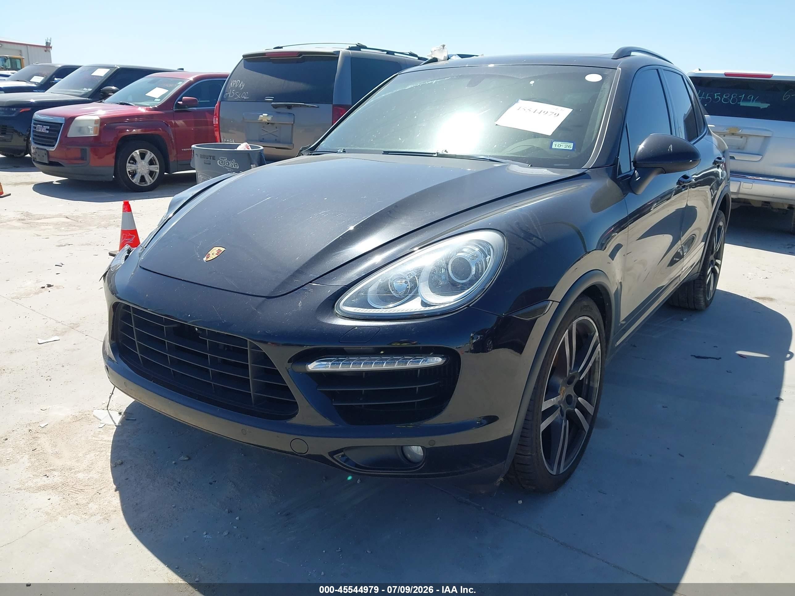 2014 Porsche Cayenne Turbo Black vin: WP1AC2A22ELA81174