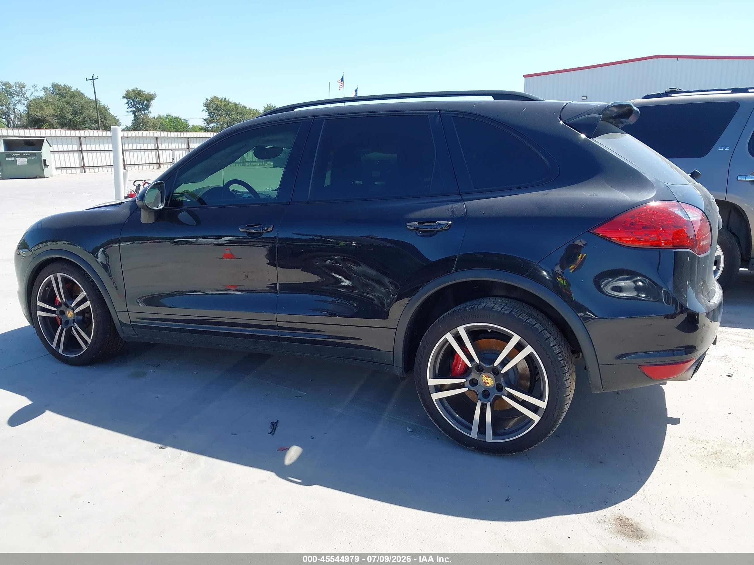 2014 Porsche Cayenne Turbo Black vin: WP1AC2A22ELA81174