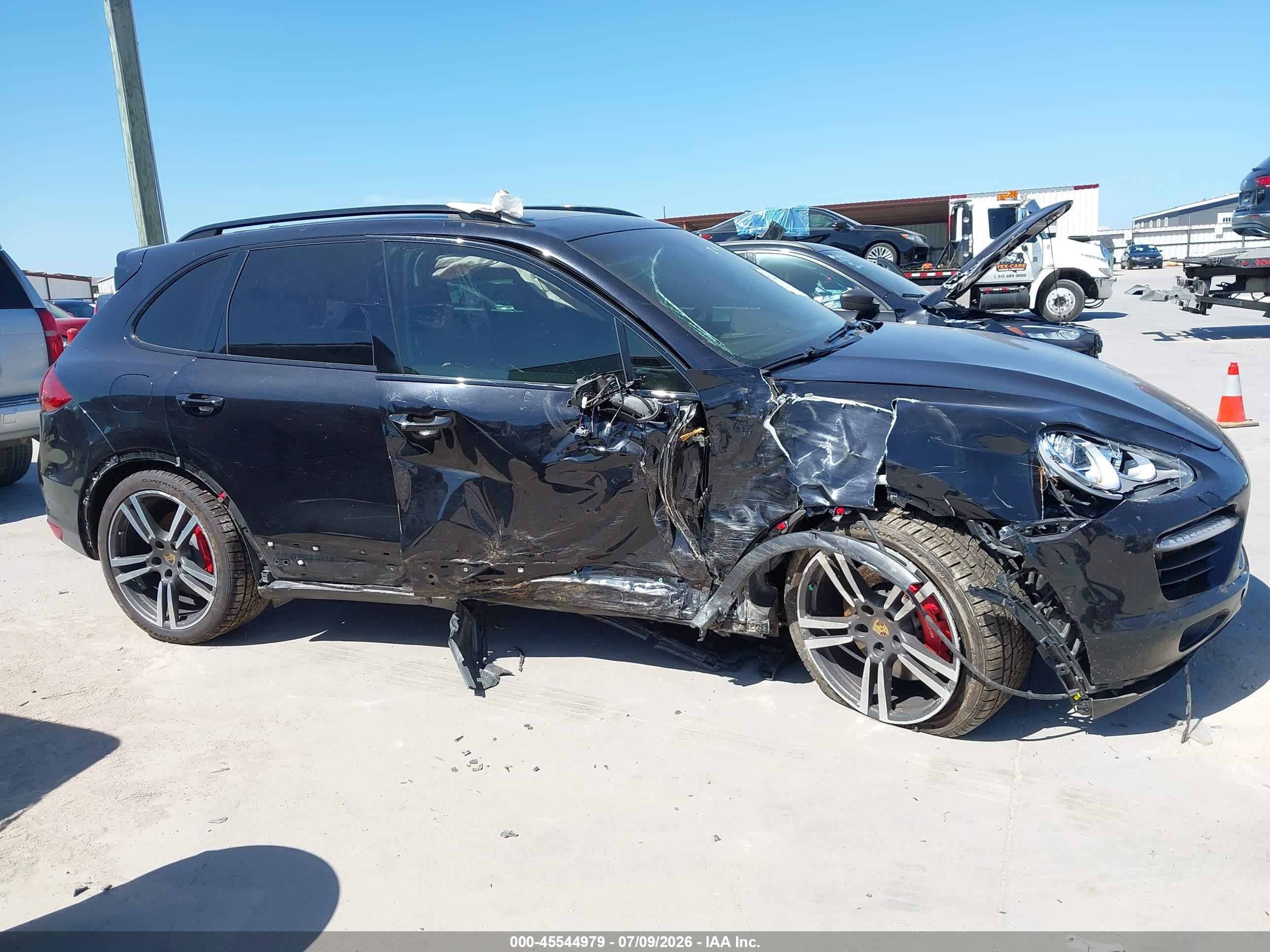 2014 Porsche Cayenne Turbo Black vin: WP1AC2A22ELA81174