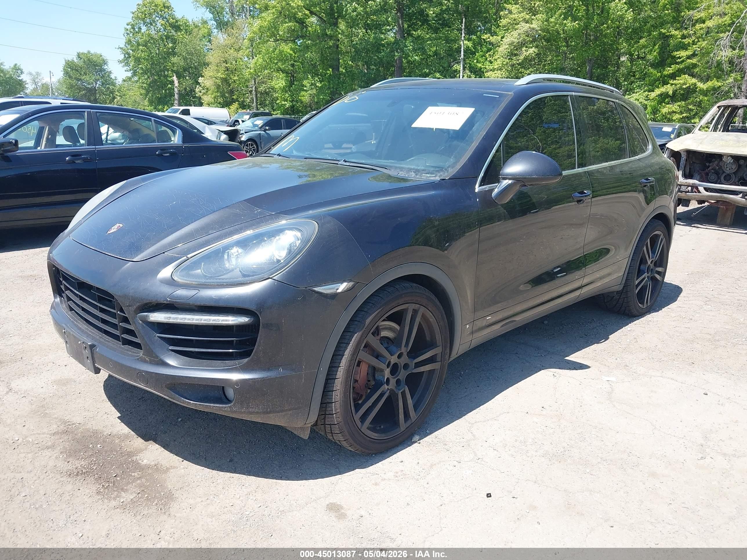 2011 Porsche Cayenne   Black vin: WP1AC2A23BLA85682