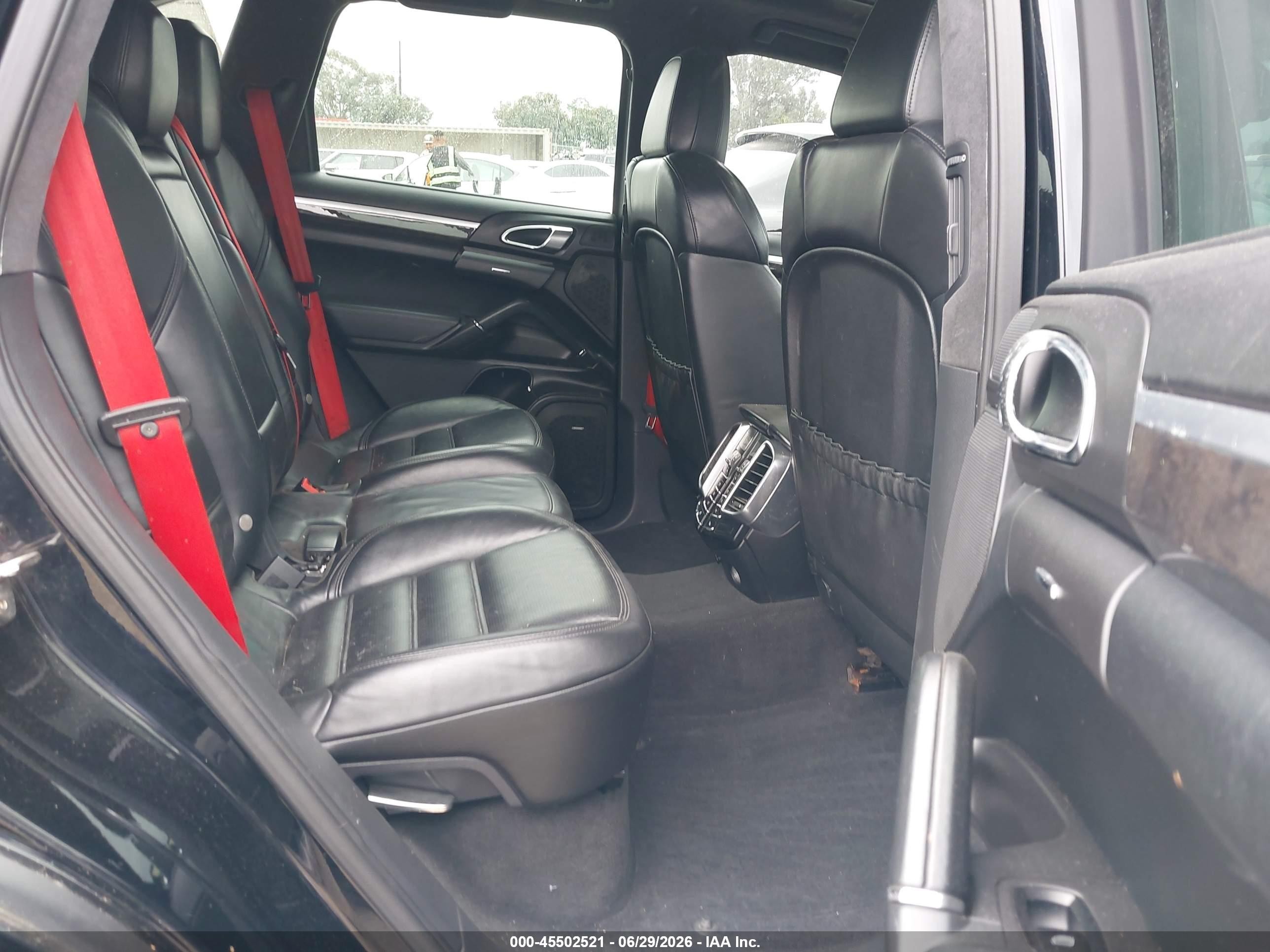 2012 Porsche Cayenne Turbo Black vin: WP1AC2A25CLA84471