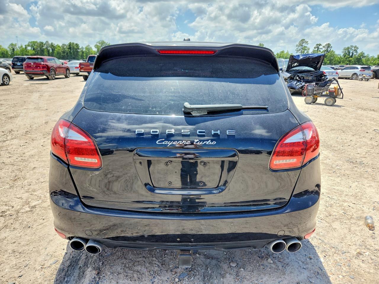 2011 Porsche Cayenne Turbo Black vin: WP1AC2A26BLA85286