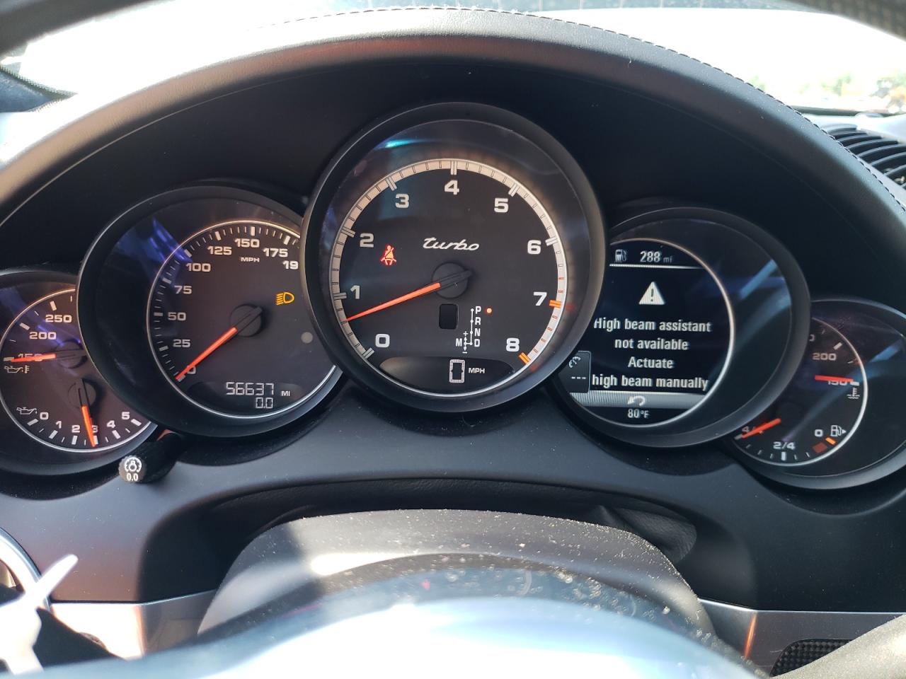 2017 Porsche Cayenne Turbo Черный vin: WP1AC2A28HLA92393