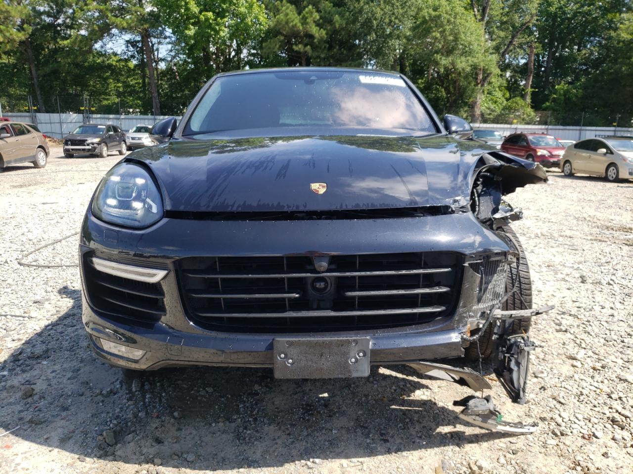 2017 Porsche Cayenne Turbo Черный vin: WP1AC2A28HLA92393