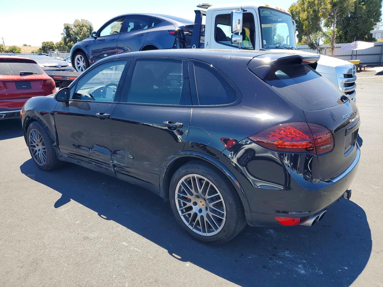 2014 Porsche Cayenne Turbo Black vin: WP1AC2A29ELA80717
