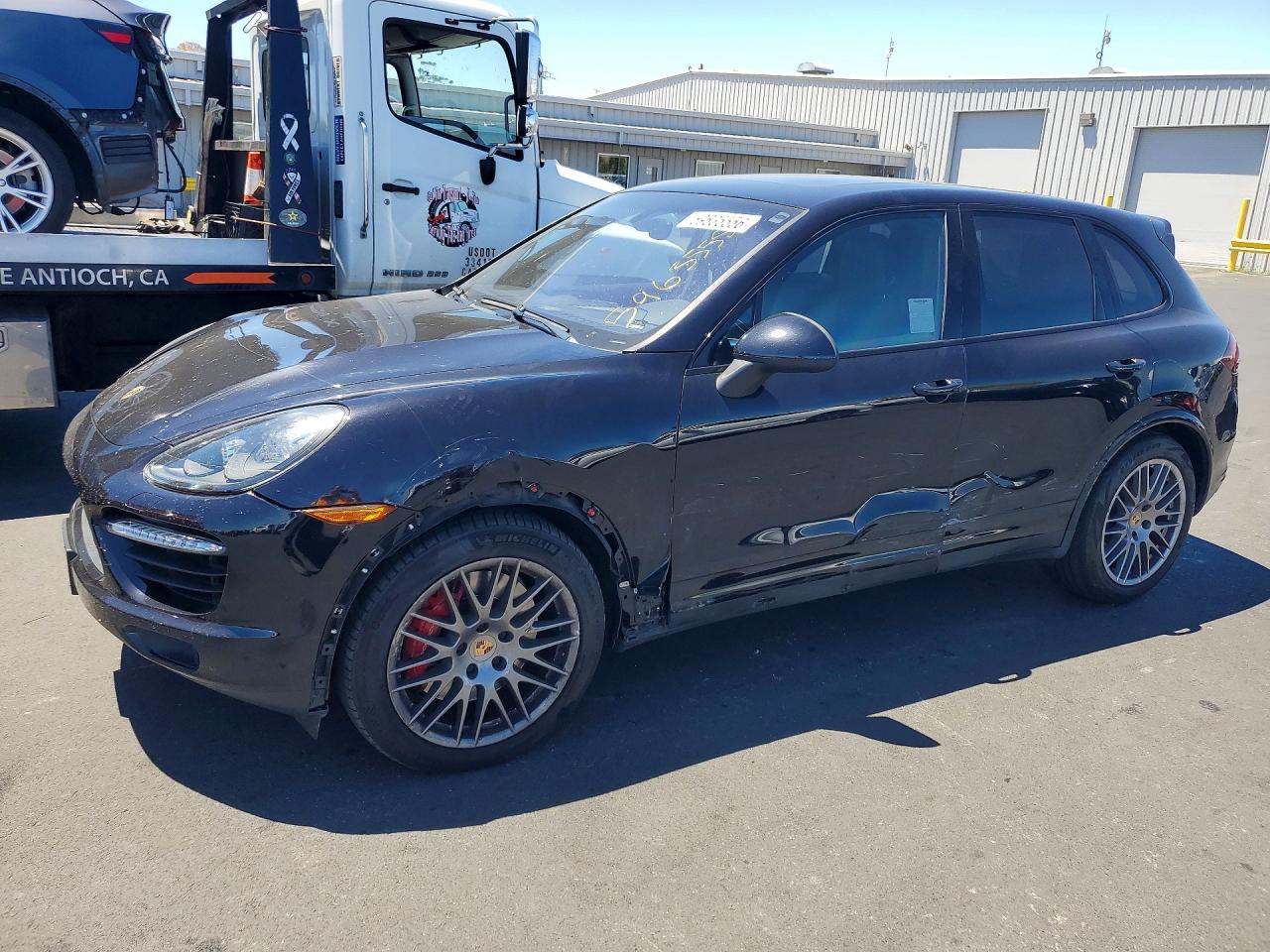 2014 Porsche Cayenne Turbo Black vin: WP1AC2A29ELA80717