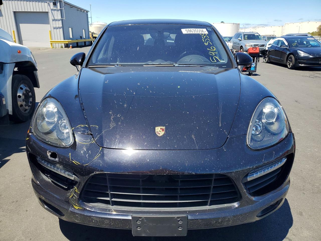 2014 Porsche Cayenne Turbo Black vin: WP1AC2A29ELA80717