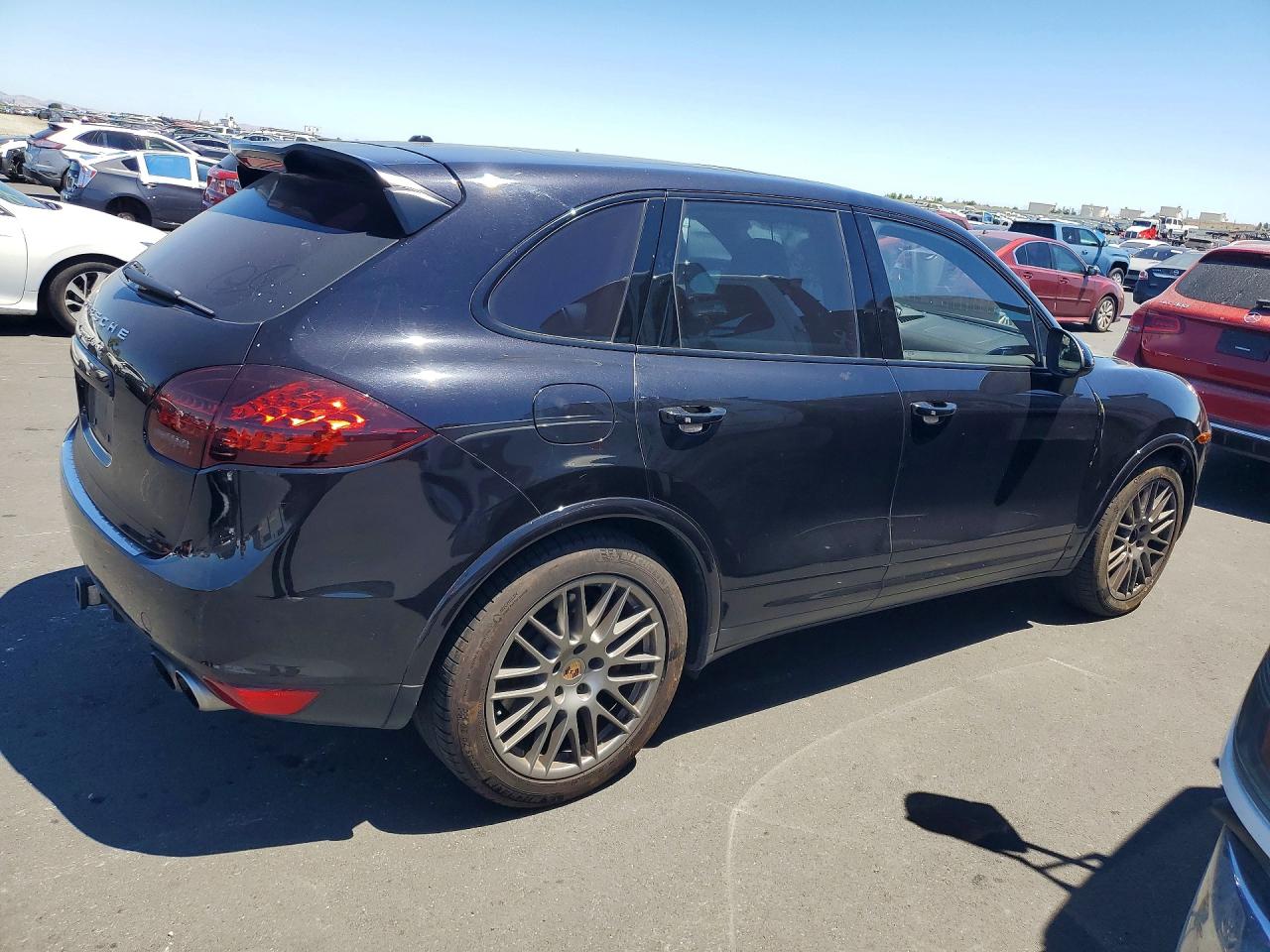 2014 Porsche Cayenne Turbo Black vin: WP1AC2A29ELA80717