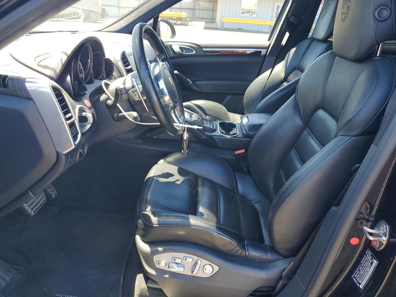 2014 Porsche Cayenne Turbo Black vin: WP1AC2A29ELA80717