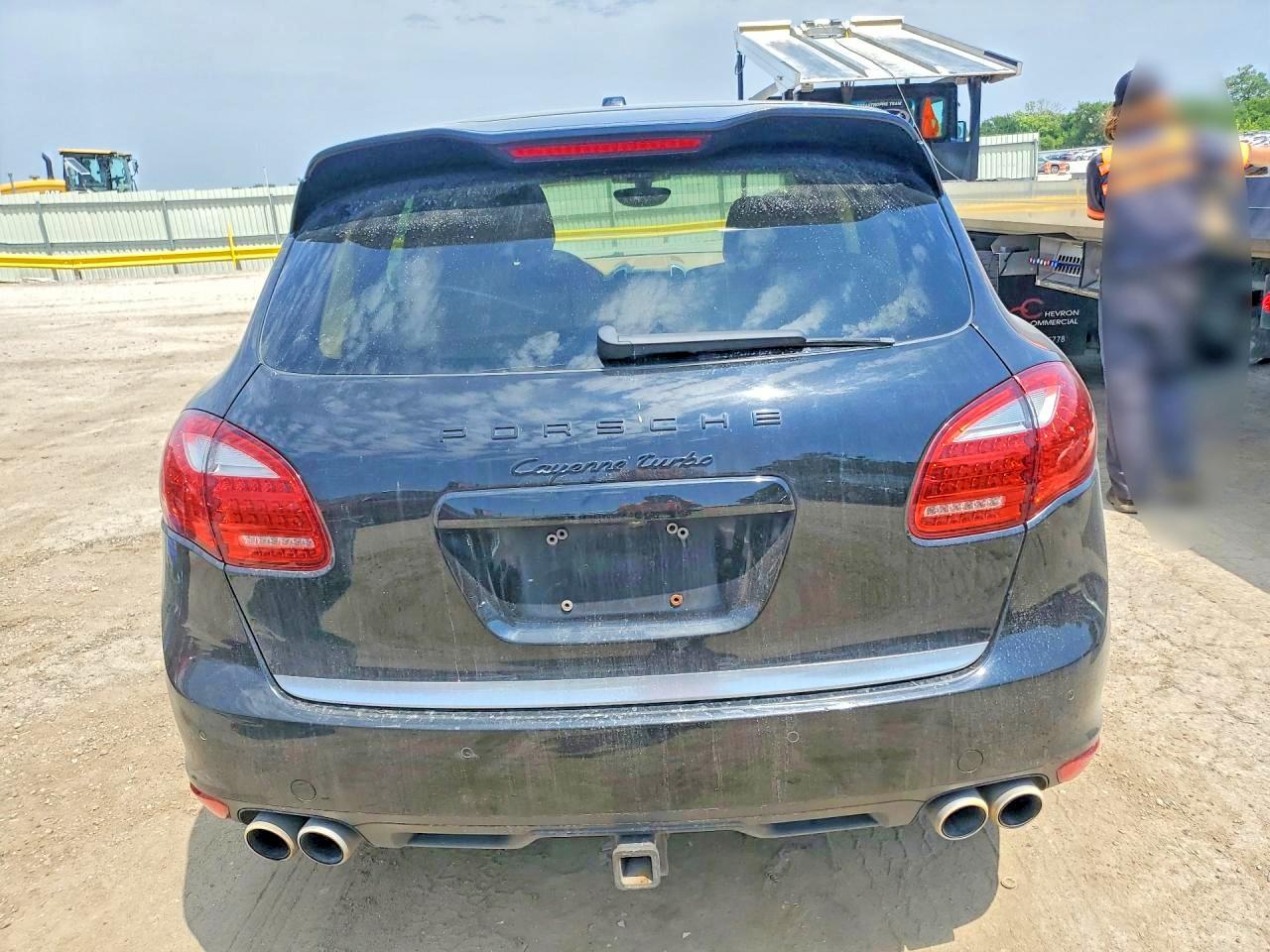 2011 Porsche Cayenne Turbo Black vin: WP1AC2A2XBLA81614