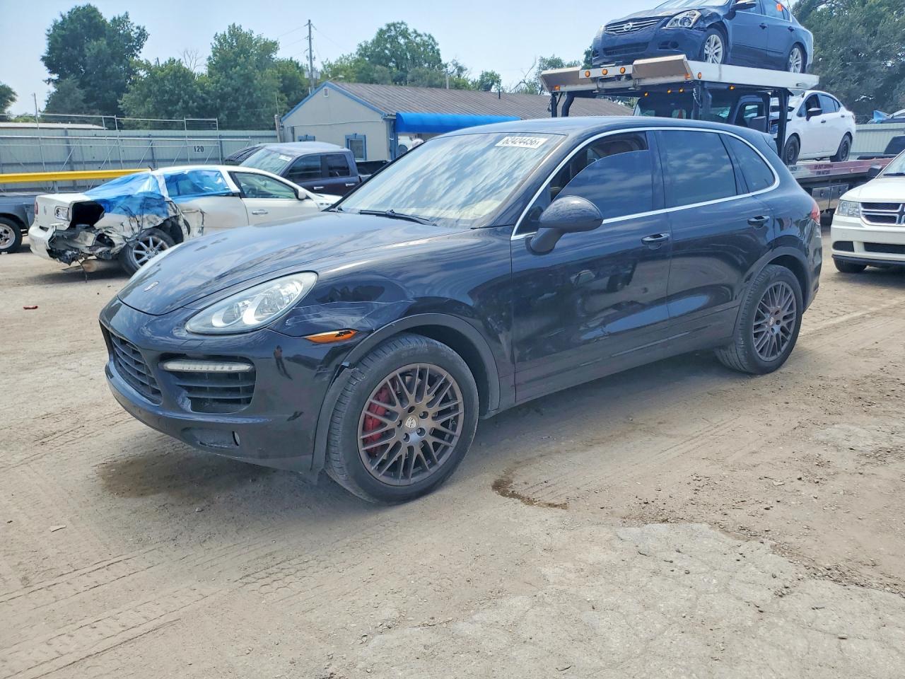 2011 Porsche Cayenne Turbo Black vin: WP1AC2A2XBLA81614