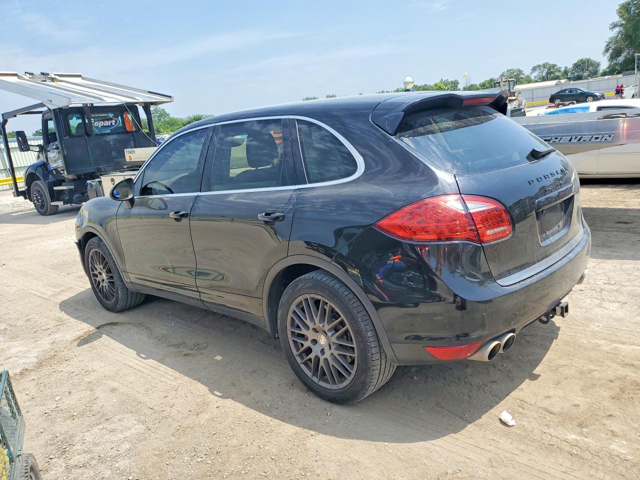 2011 Porsche Cayenne Turbo Black vin: WP1AC2A2XBLA81614