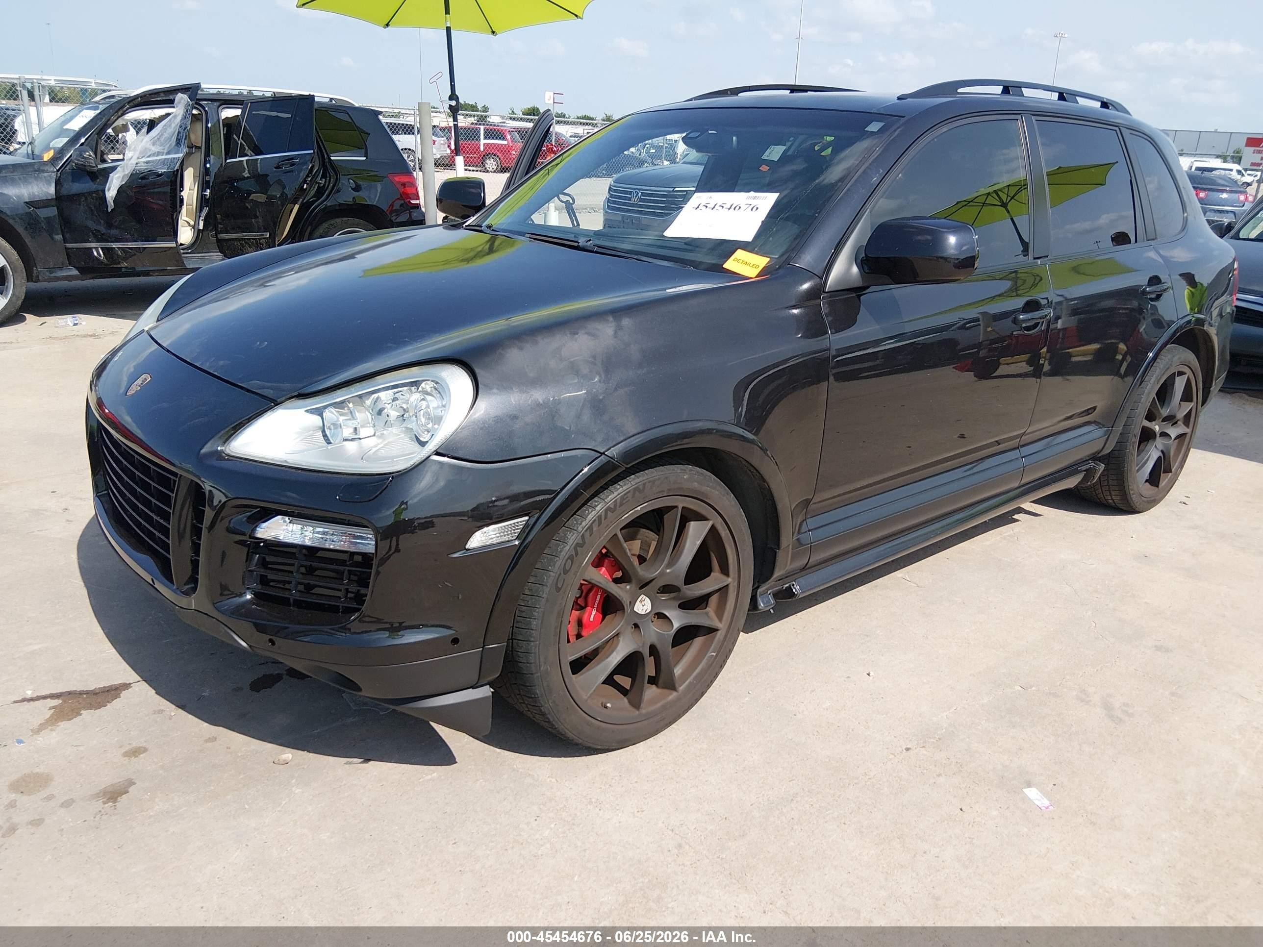 2009 Porsche Cayenne Gts Black vin: WP1AD29P19LA65762