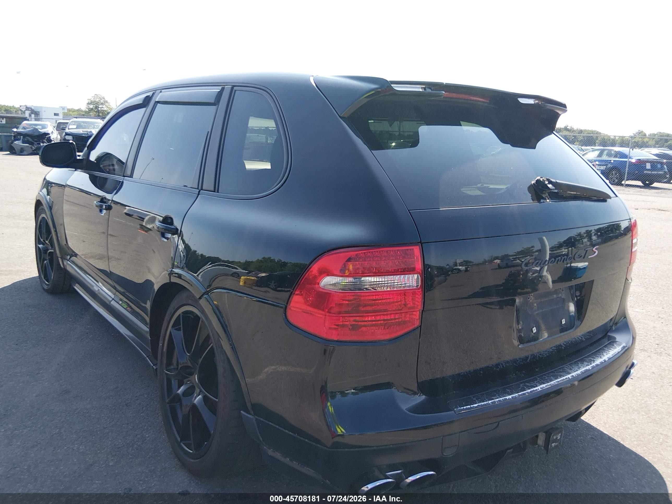 2009 Porsche Cayenne Gts Black vin: WP1AD29P69LA62193