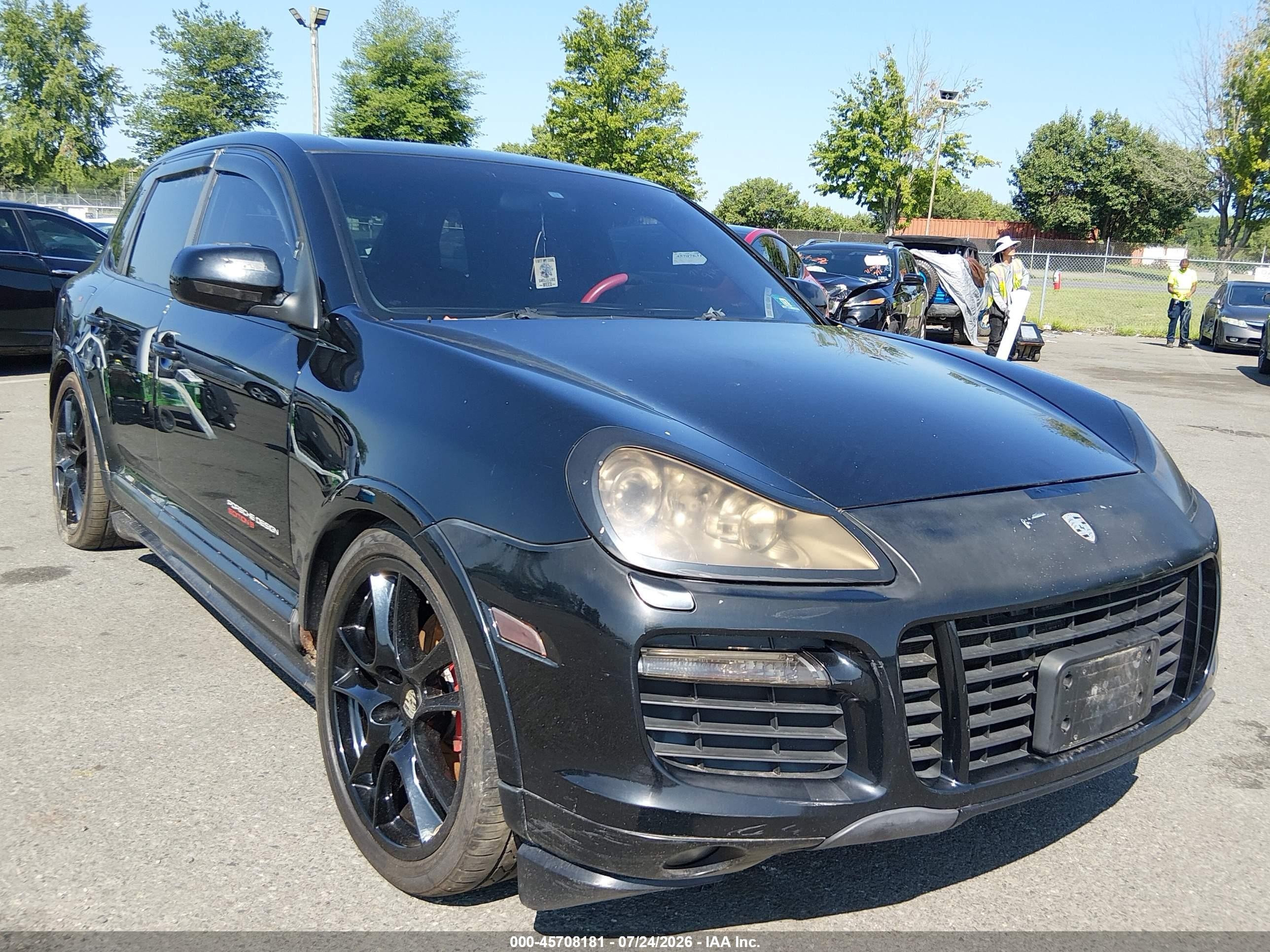 2009 Porsche Cayenne Gts Black vin: WP1AD29P69LA62193