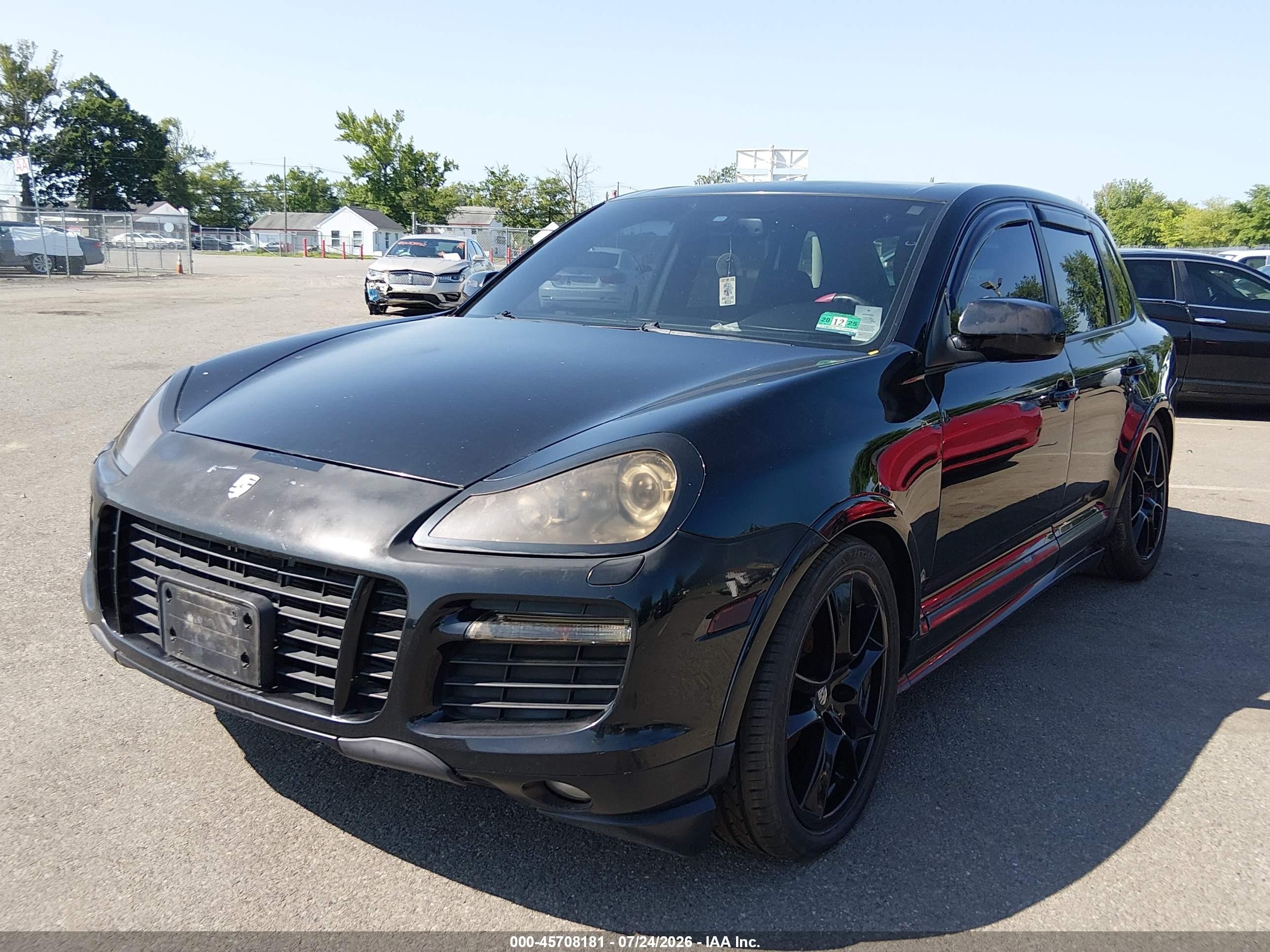 2009 Porsche Cayenne Gts Black vin: WP1AD29P69LA62193