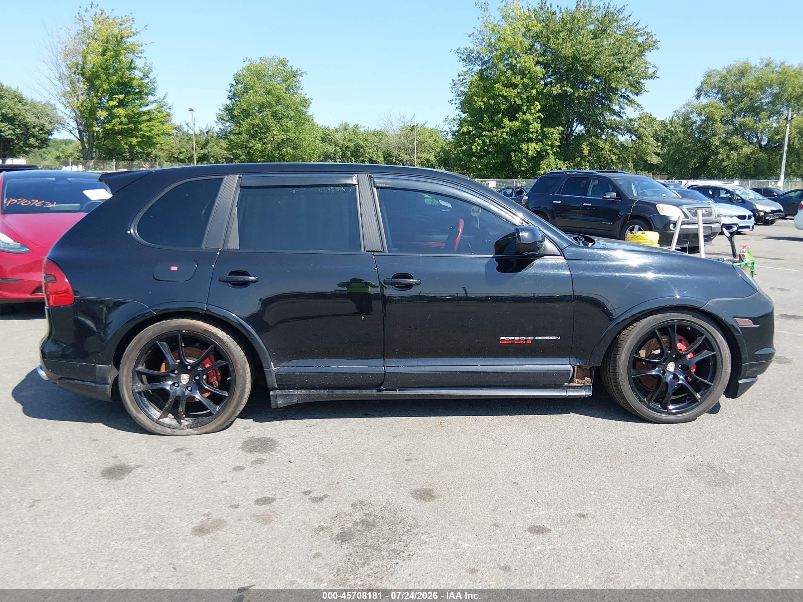 2009 Porsche Cayenne Gts Black vin: WP1AD29P69LA62193