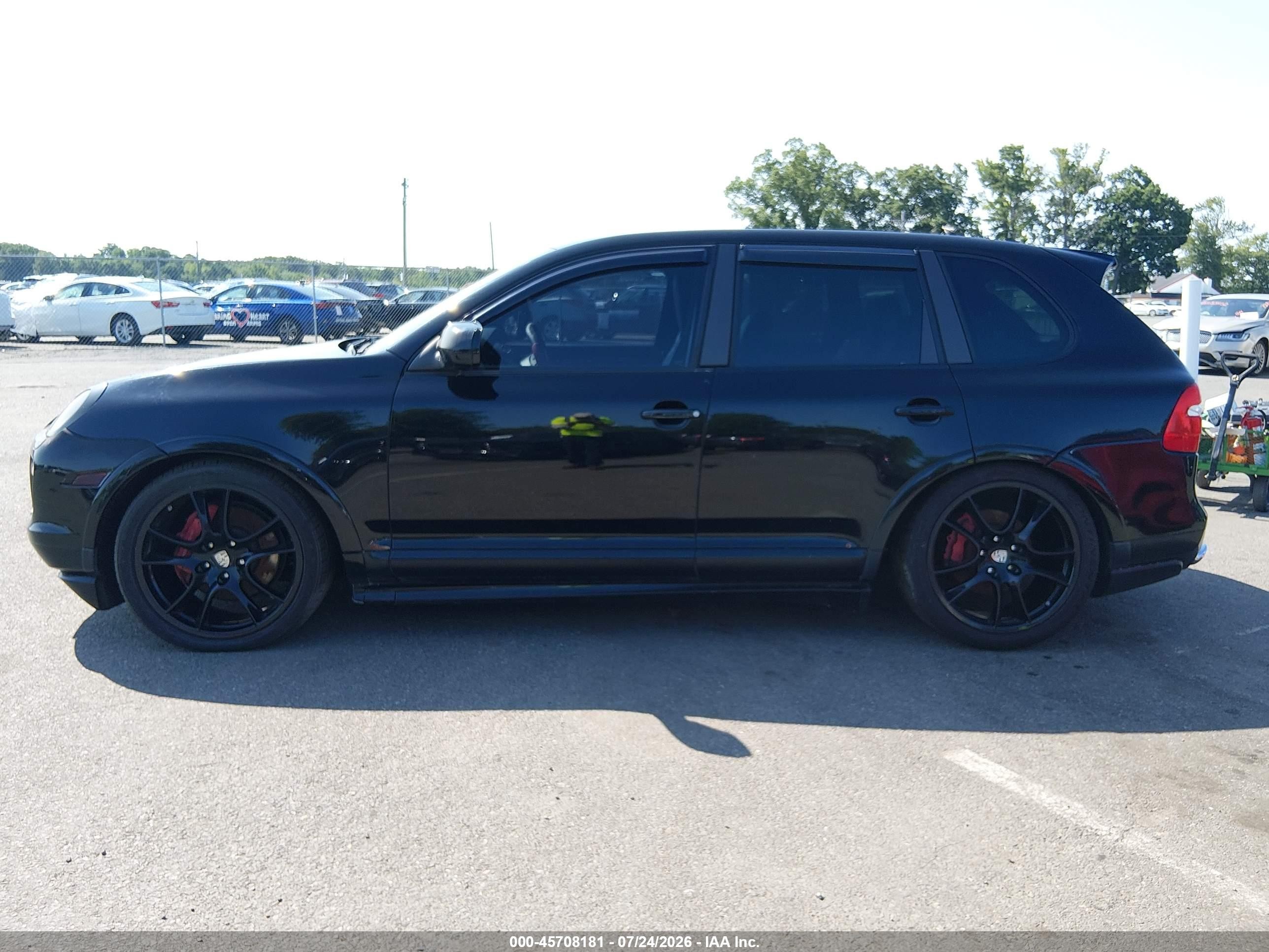 2009 Porsche Cayenne Gts Black vin: WP1AD29P69LA62193