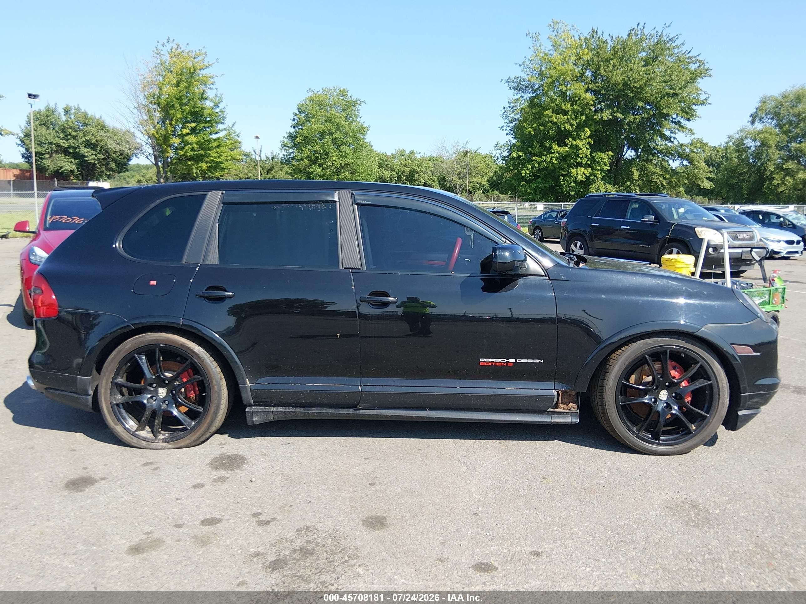 2009 Porsche Cayenne Gts Black vin: WP1AD29P69LA62193