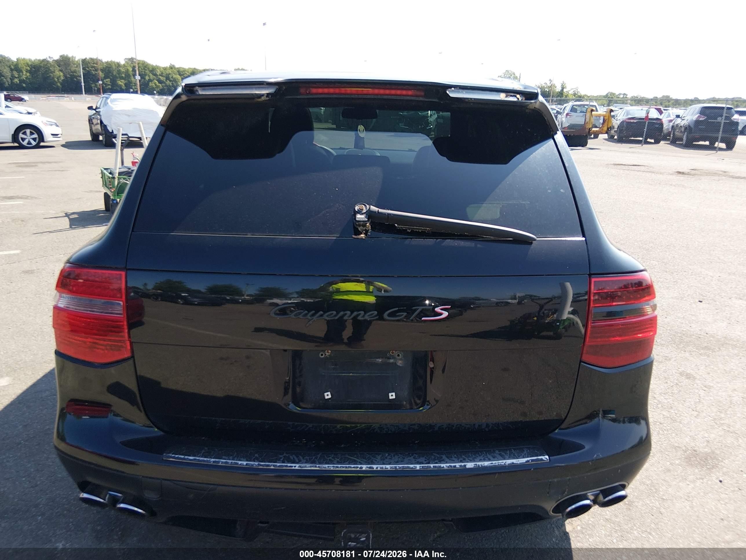 2009 Porsche Cayenne Gts Black vin: WP1AD29P69LA62193