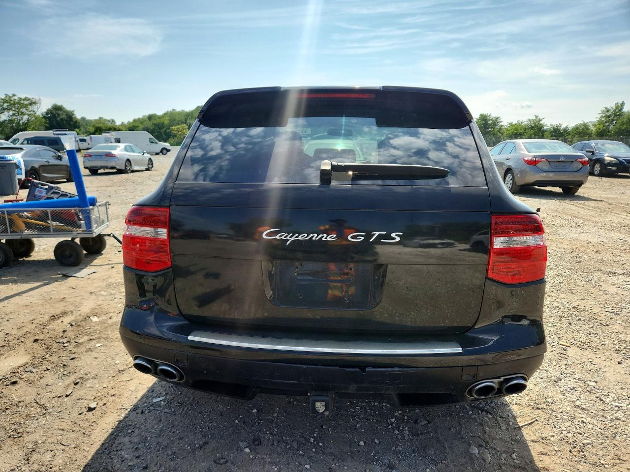 2009 Porsche Cayenne Gts Black vin: WP1AD29P79LA65667