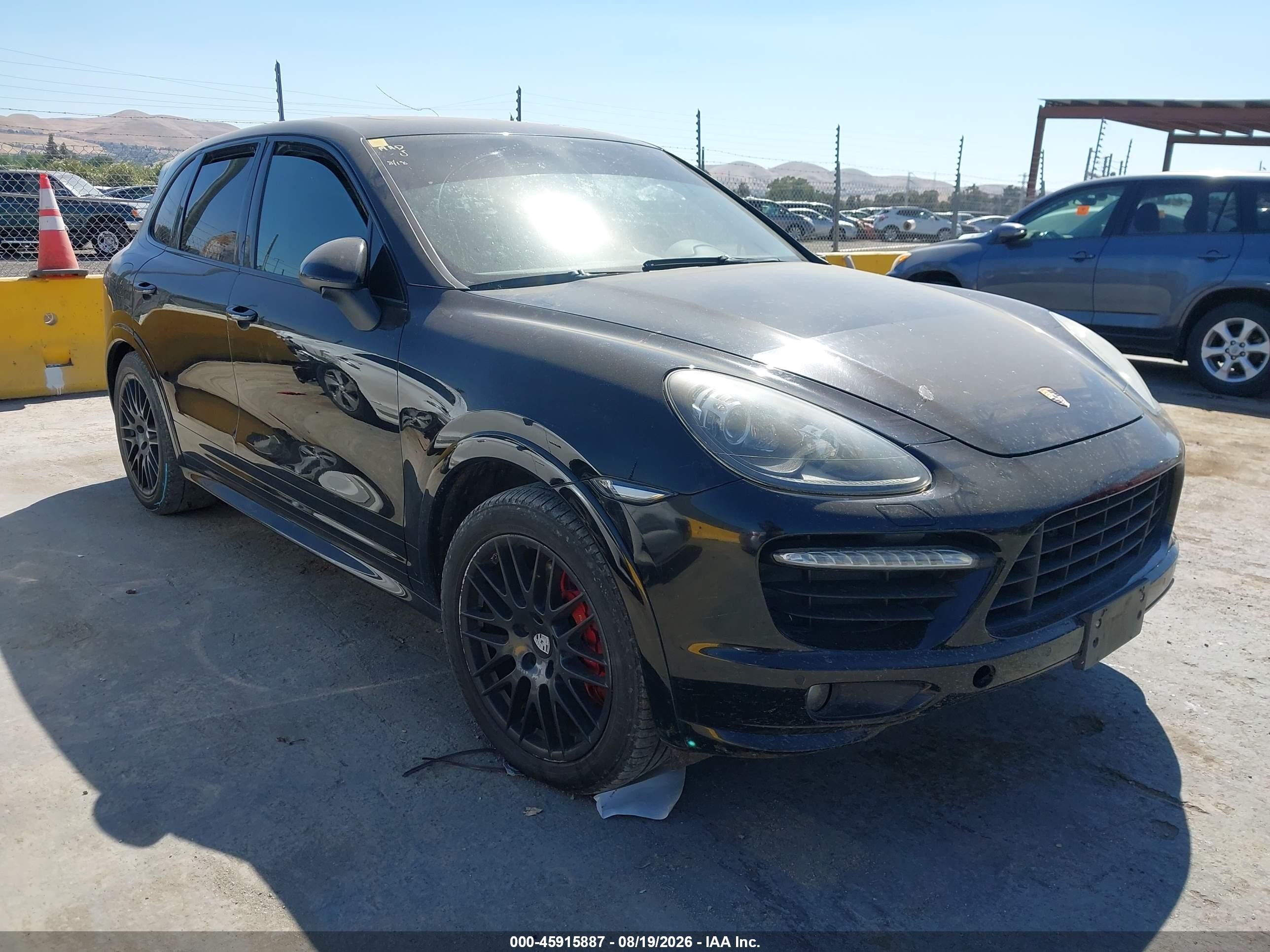 2013 Porsche Cayenne Gts Black vin: WP1AD2A21DLA75667