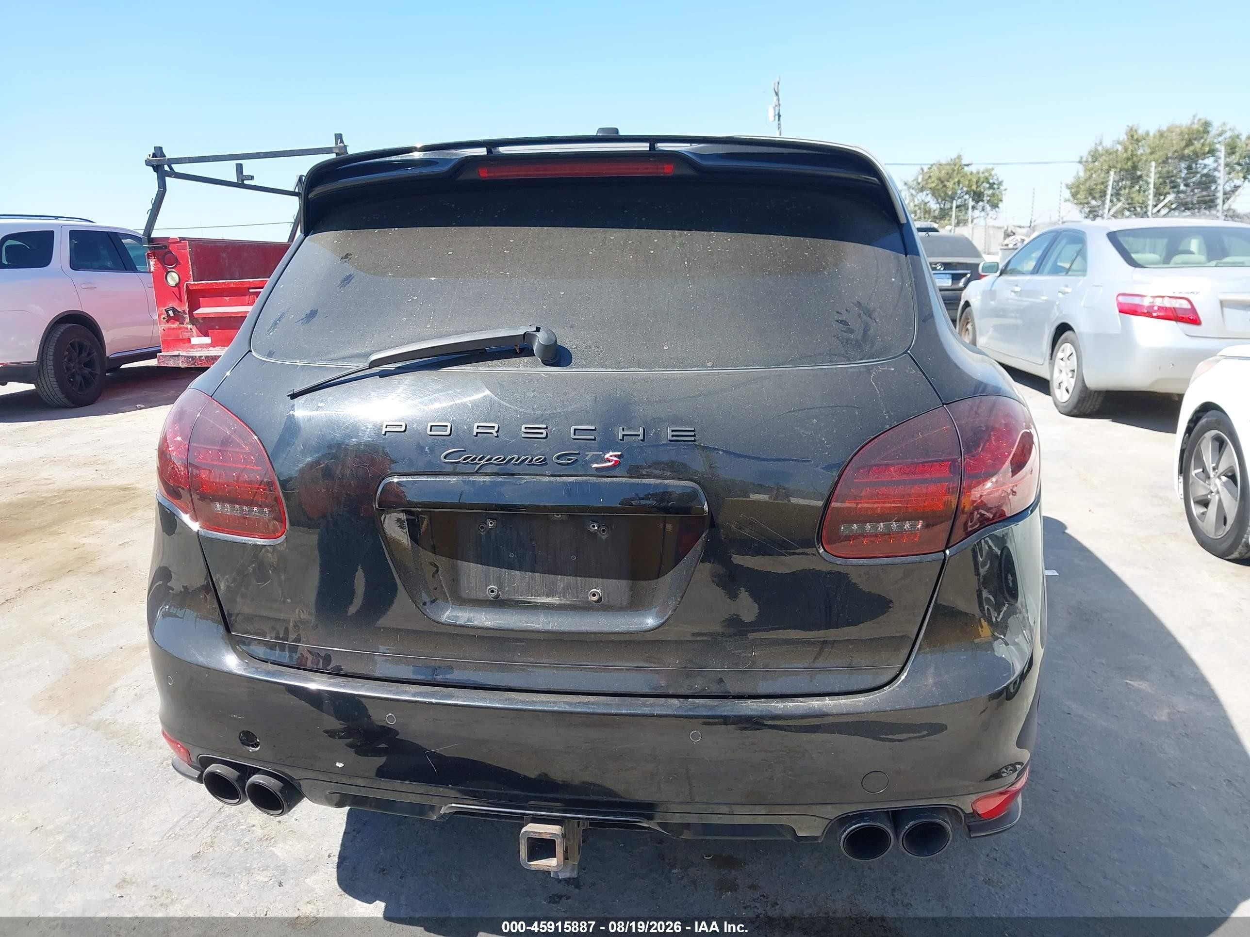 2013 Porsche Cayenne Gts Black vin: WP1AD2A21DLA75667