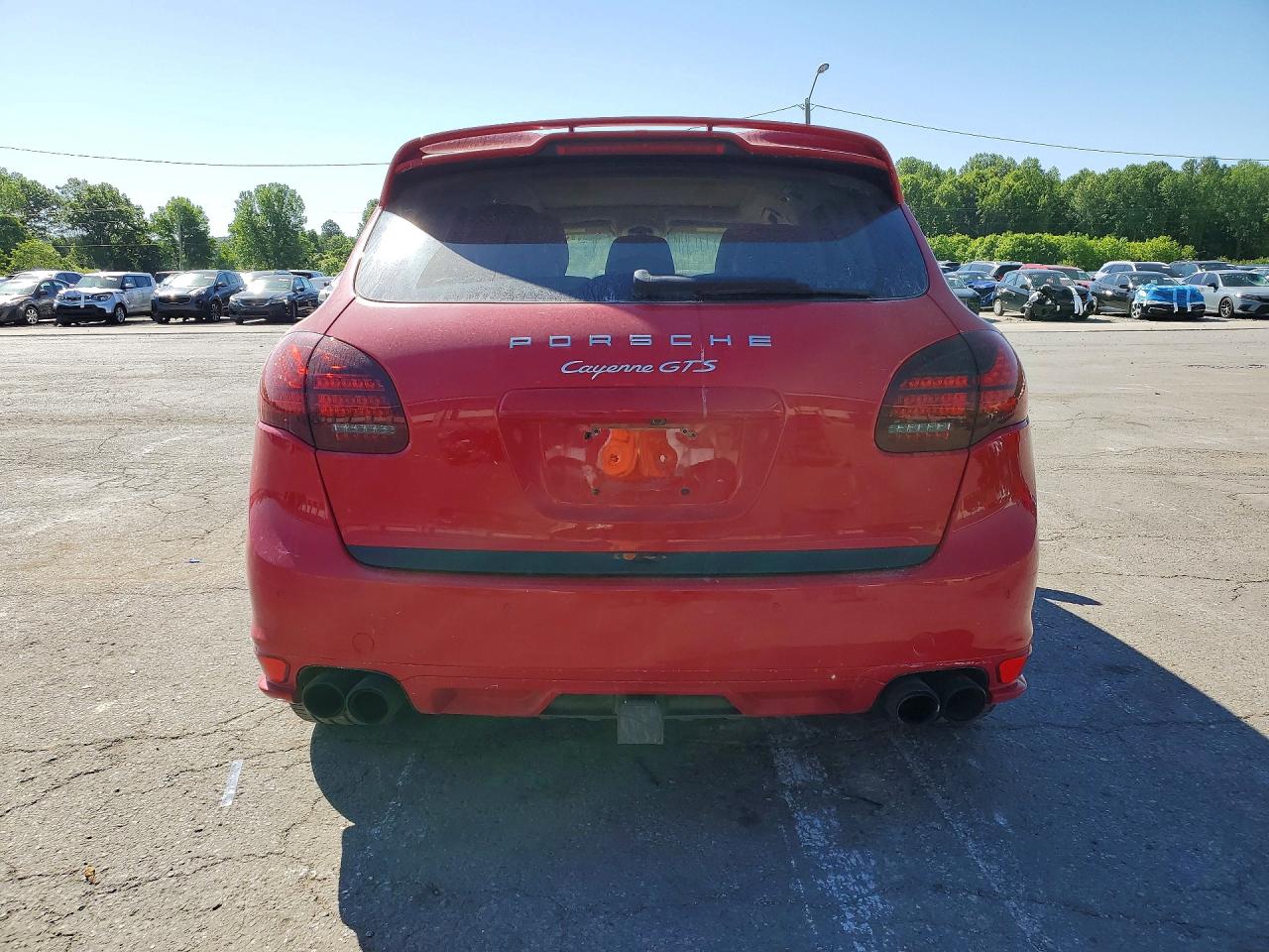2013 Porsche Cayenne Gts Red vin: WP1AD2A22DLA78545