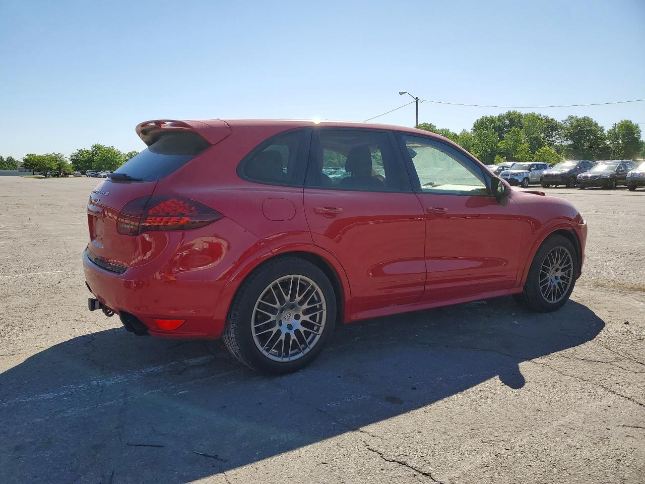 2013 Porsche Cayenne Gts Red vin: WP1AD2A22DLA78545