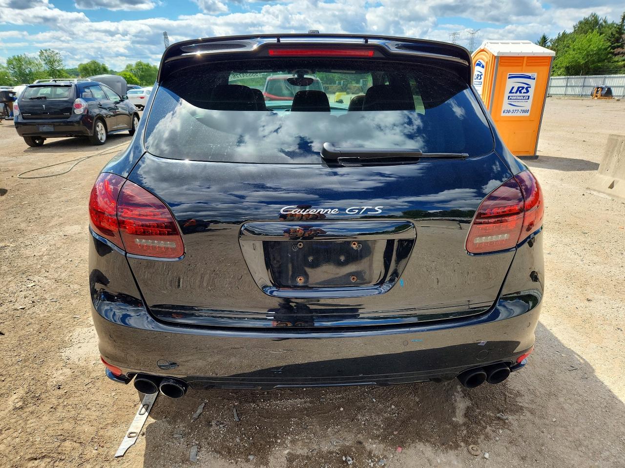 2014 Porsche Cayenne Gts Black vin: WP1AD2A23ELA74263